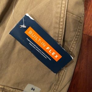 NWT Men’s Old Navy khaki cargo pants size 34